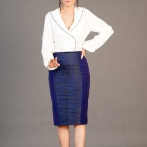 Shirt wit pencil skirt