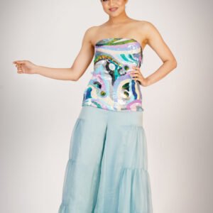 Embelished Strapless gown